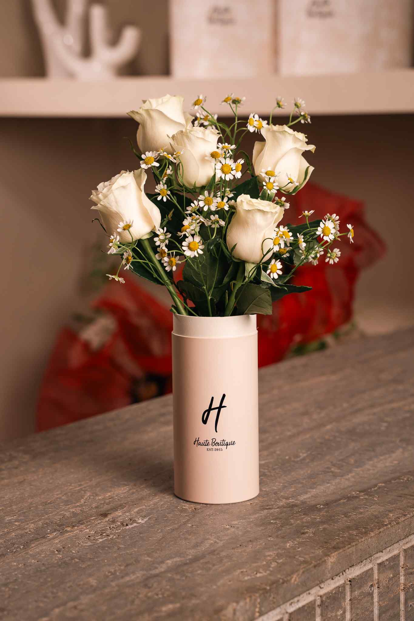 Yellow Floral Tube
