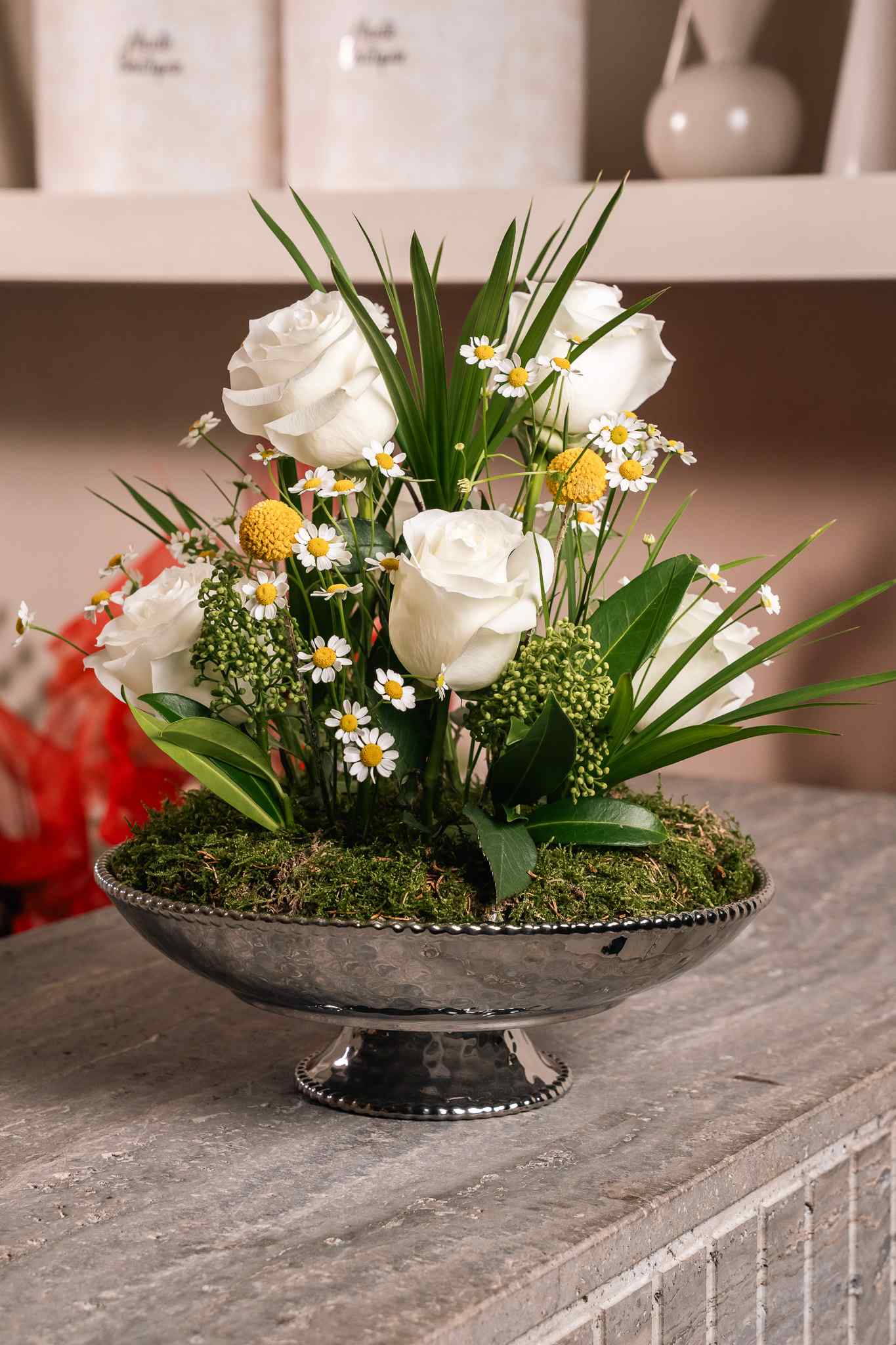 Silver Center Piece